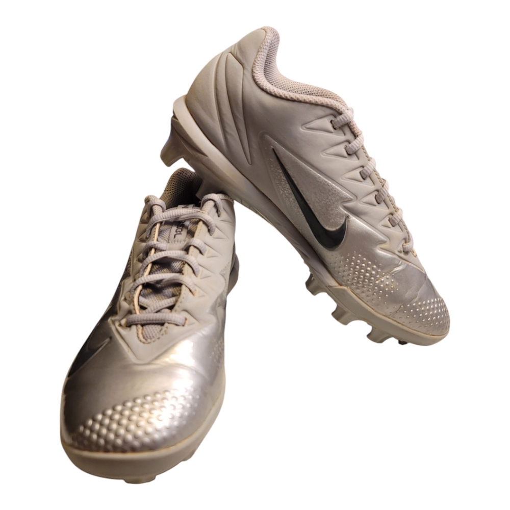 Nike Lunar Vapor Ultrafly Elite Baseball cleats athletic mens 7.5 silver gray